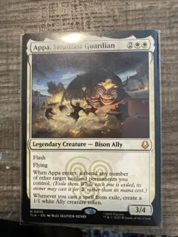MTG Appa, Steadfast Guardian - NM Avatar: The Last Airbender (TLA) - Image 1