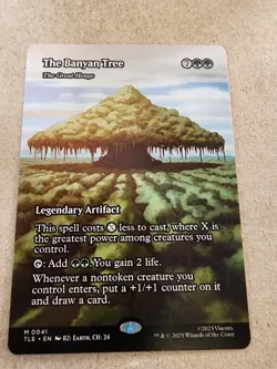 The Banyan Tree - The Great Henge (Borderless)- Avatar: The Last Airbender - MTG - Image 1