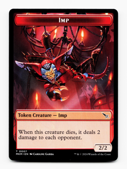 Imp Token [Murders at Karlov Manor] Magic MTG 🔥 - Image 1