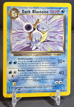 Pokemon TCG - Dark Blastoise - 4/110 - Rare - Legendary Collection LP Non Holo - Image 1