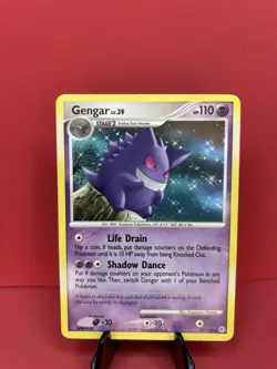 2006 Pokemon - Gengar 27/130 Rare - Diamond & Pearl - Near Mint - Image 1