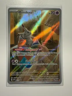Pokemon SV: Scarlet & Violet #075 Mimikyu Black Star Promo - Image 1