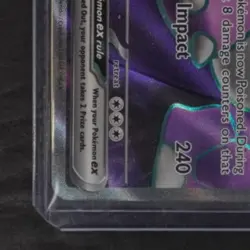 2025 POKEMON DESTINED RIVALS #216/182 TEAM ROCKET'S NIDOKING EX FULL ART - Image 4