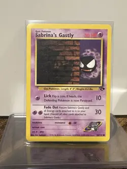 Sabrina's Gastly Pokemon Gym Challenge 96/132 Regular - Image 1