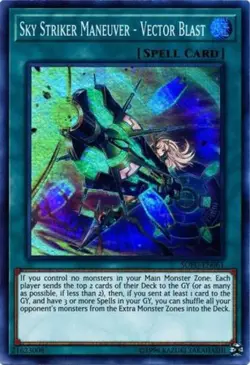 1 x Sky Striker Maneuver - Vector Blast - SOFU-EN061 - Super Rare - Unlimited Ed - Image 1