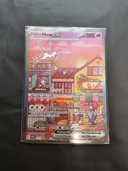 SEALED Mew Ex SVP 053 Pokemon TCG Scarlet Violet 151 Black Star Promo Full Art 2 - Image 1
