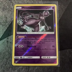 🔥NEAR MINT🔥 Mewtwo 75/214 - Unbroken Bonds - Reverse Holo Rare Pokemon TCG - Image 1