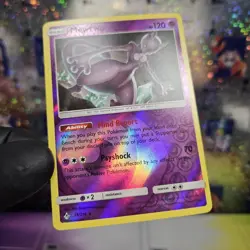 Mewtwo 75/214 - Unbroken Bonds SM Reverse Holo LP Pokemon TCG - Image 2
