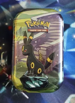 Pokemon Scarlet & Violet Prismatic Evolutions Mini Tin Umbreon (Factory Sealed) - Image 1