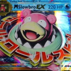 Pokemon TCG Mega Slowbro Ex Evolutions 27/108 - Image 2