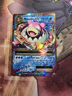 Pokemon Mega M Slowbro EX 27/108 Evolutions Ultra Rare Holo LP - Image 1