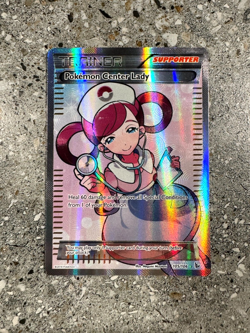 Pokemon TCG Cards Pokemon Center Lady 105/106 Flashfire Full Art Ultra Rare NM - Image 1