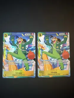 Usopp (Full Art) ST29-002 Starter Deck 29: Egghead Foil 2 Card Lot - One Piece - Image 1