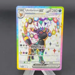 Pokemon Umbreon ex SVP 176 Sv: Scarlet & Violet Promo Card Holo LP - Image 1