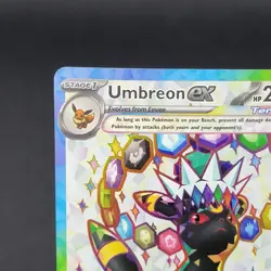 Pokemon Umbreon ex SVP 176 Sv: Scarlet & Violet Promo Card Holo LP - Image 5