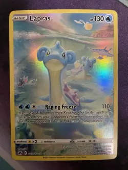 Lapras - GG05/GG70 - Pokemon Crown Zenith Galarian Gallery Holo Card NM - Image 1
