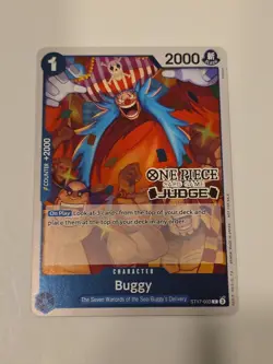 Buggy (Judge Stamp Pack Vol. 5) One Piece Promotion Cards (OP-PR)ST17-003 - Image 1