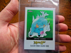 MetaZoo Topps Chrome Babe the Blue Ox Green Refractor 53/99 Card Cryptid Camera - Image 1