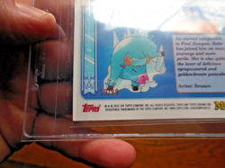 MetaZoo Topps Chrome Babe the Blue Ox Green Refractor 53/99 Card Cryptid Camera - Image 3