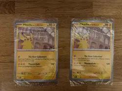 Pikachu At The Museum JUMBO Promo card - Sealed - Pokemon TCG X2 - Image 1