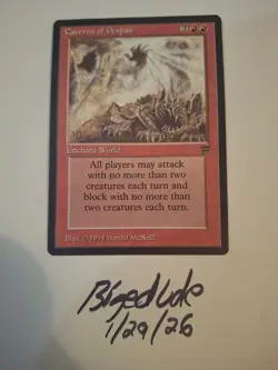 MTG Caverns of Despair - Legends - See Pics for Condition - bigedude - Image 1