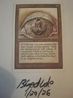 MTG Unlimited Cyclopean Tomb - See Pics for Condition - bigedude - Image 1