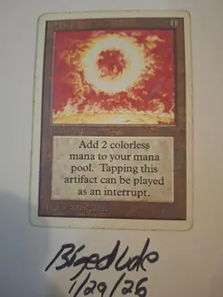 MTG Unlimited Sol Ring - See Pics for Condition - bigedude - Image 1