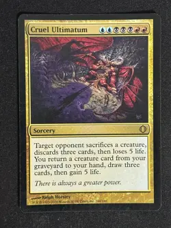 1x MTG Cruel Ultimatum (Foil) - Shards of Alara (ALA) #164 - Magic the Gathering - Image 1