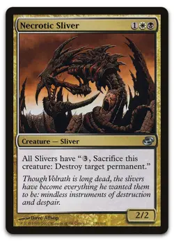 Necrotic Sliver #159 (LP) Planar Chaos PLC Magic MTG - Image 1