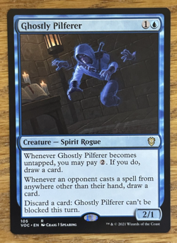 MTG Innistrad: Crimson Vow Commander, Ghostly Pilferer - Image 1