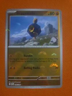 046/086 Roggenrola : Pokeball Card : SV-10.5 White Flare : Pokemon TCG - Image 1