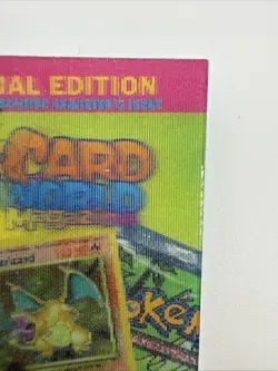 1999 Mary Beth's Collector Card World Lenticular Covers Pikachu Pokemon Card - Image 4