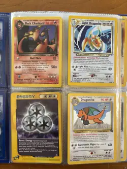Approx Collection Of 50 Pokemon Cards In Card Book Features Large Unknown Set! - Image 1