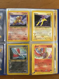 Approx Collection Of 50 Pokemon Cards In Card Book Features Large Unknown Set! - Image 3
