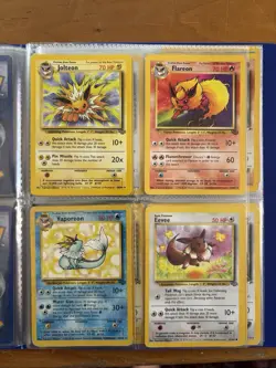 Approx Collection Of 50 Pokemon Cards In Card Book Features Large Unknown Set! - Image 4
