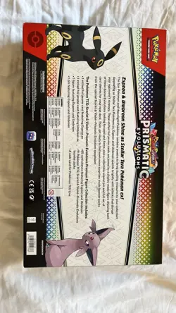 Pokemon TCG Prismatic Evolutions Premium Figure Collection Box New Sealed - Image 2