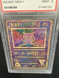 1999 Pokemon Japanese Promo Ancient Mew I CORRECTED - PSA 9 - Image 3