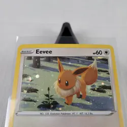 Eevee Cosmo Holo SWSH190 Black Star Promo Pokemon Fast Ship NM/M - Image 4