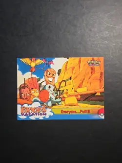 Pokemon Topps Pikachus Vacation Every One...Pull!!! #52 LP - Image 1