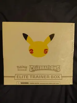 Pokemon TCG: 25th Anniversary Celebrations Elite Trainer Box (2021) 820650809439 - Image 1