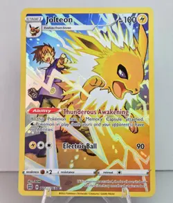 Jolteon TG04/TG30 Sword & Shield: Brilliant Stars Trainer Gallery Foil - Image 1