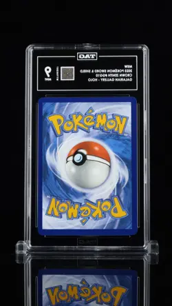 2023 POKEMON SWORD & SHIELD CROWN ZENITH Full Art Mew #GG10 TAG 9 MINT - Image 2
