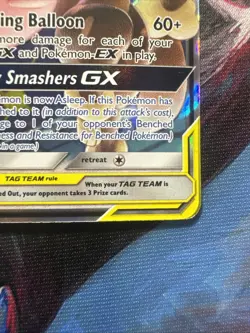 Pokemon TCG Mega Lopunny & Jigglypuff GX 165/236 Cosmic Eclipse 2019 Tag Team - Image 4