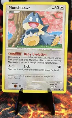 Pokemon - Munchlax - 68/100 - Majestic Dawn - REGULAR - Image 1