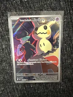Pokemon TCG: Ascended Heroes Team Rocket's Mimikyu 238/217 Illustration Rare - Image 1