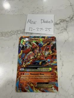 Pokemon TCG Mega-Blaziken EX XY XY86 Holo Promo Promo - Image 1
