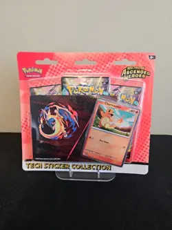 Pokemon Ascended Heros Tech Sticker Collection Charmander New Factory Sealed - Image 1