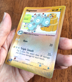 Pokemon TCG Magneton EX Dragon reverse holo uncommon 35/97 2003 LP - Image 5