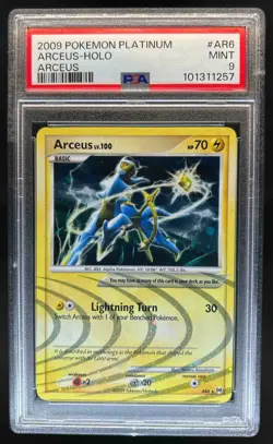 2009 Pokemon Platinum Arceus Holo #AR6 PSA 9 - Image 1