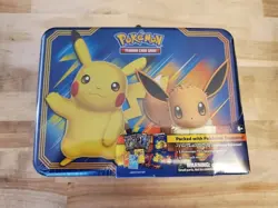 2018 Pokemon Fall Collector Chest Sealed Sun and Moon Set Booster Packs! - Image 1